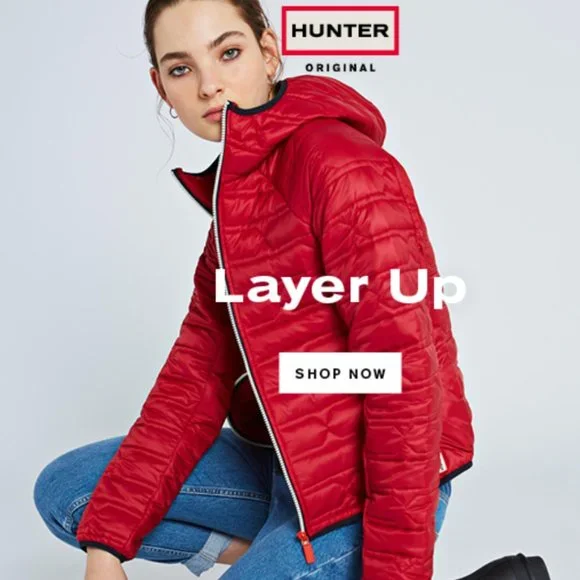 Hunter original midlayer padded jacket hot sale